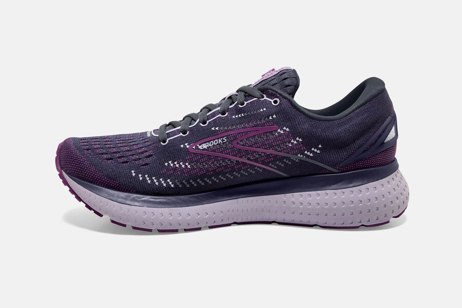 Brooks Glycerin 19 Road Löparskor Dam - Svarta/Lila - 9431-NHACX